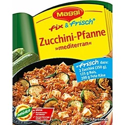 Maggi fix & frisch Zucchini-Pfanne mediterran