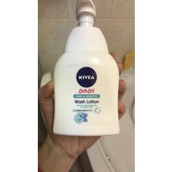 nivea baby pure & sensitive wash lotion