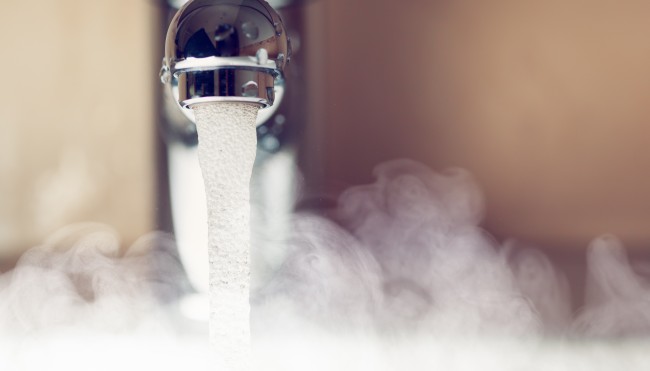Bakterien in Trinkwasser