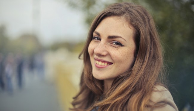 Frau natürlich