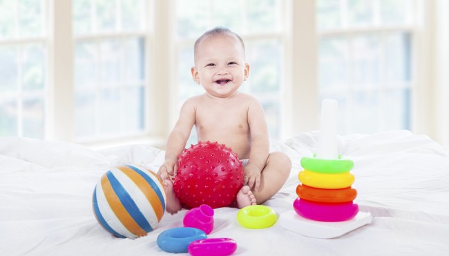 Giftiges Spielzeug - Baby