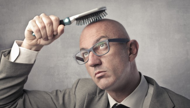 Für männer glatze brille mit Kurze Haare