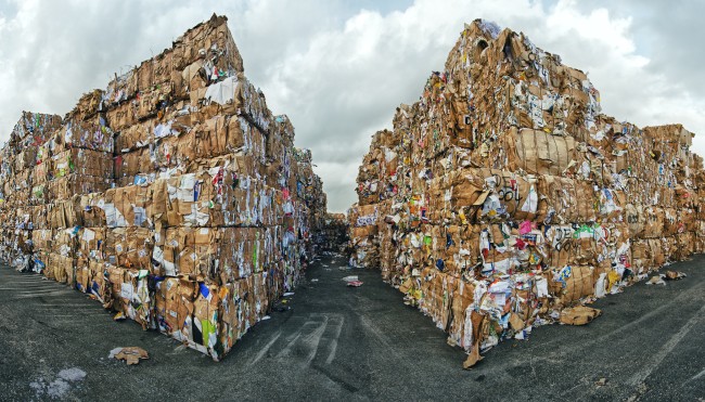 Papier-Recyclinganlage