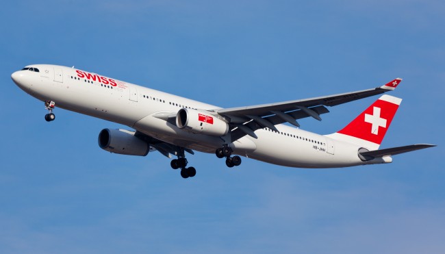 Swiss - Flugzeug