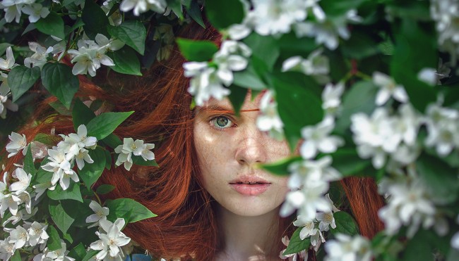 red hair